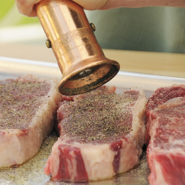 Grill Skills Preparing Strip Steaks