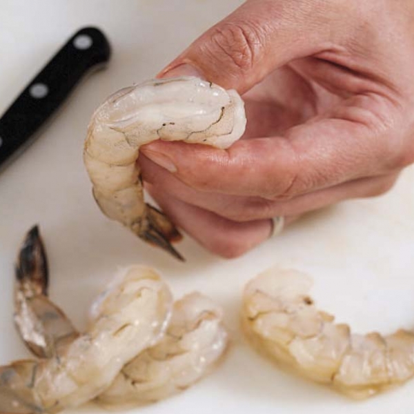 Prep School - Food Prep - Seafood - Peeling and Deveining Shrimp ...